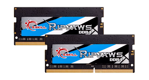 G.SKILL DDR4 SODIMM Ripjaws 64GB Kit (2x32GB) DDR4 3200MHz F4-3200C22D-64GRS Memory