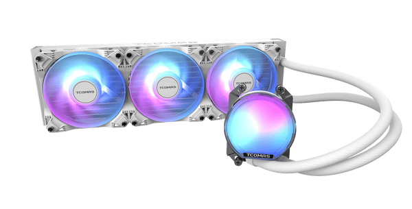 TCOMAS SJ-A080 (AMD) 360mm ARGB WHITE CPU Liquid Cooler (TH-T0803AW)