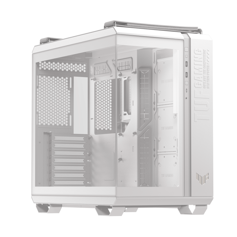 ASUS TUF GAMING GT502 Horizon White 白色 Dual-Chamber Tempered Glass ATX Case CA-AGT502V