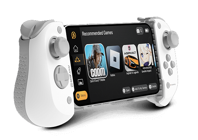 SCUF Nomad Mobile Gaming Controller 白色 手機遊戲控制器