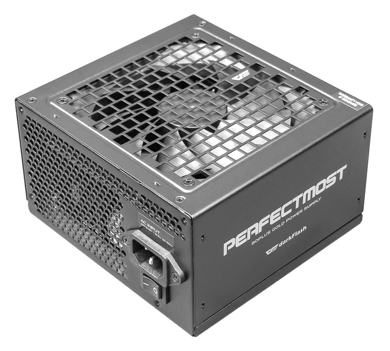 darkFlash PMT750 750W Black 黑色 ATX3.1 80 Plus Gold Fully Modular Power Supply PS-DPMT75B