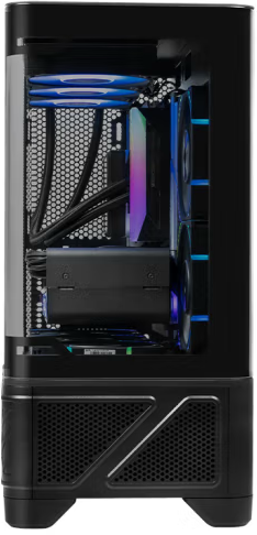 VALKYRIE VK03-M LCD Black 黑色 mATX Case (6.2吋輕觸式屏幕 / 270度全視線無柱設計)