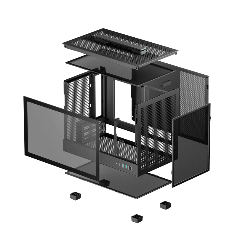 [最新產品] DeepCool CH160 (BK)黑色 Ultra-Portable mini-ITX Case