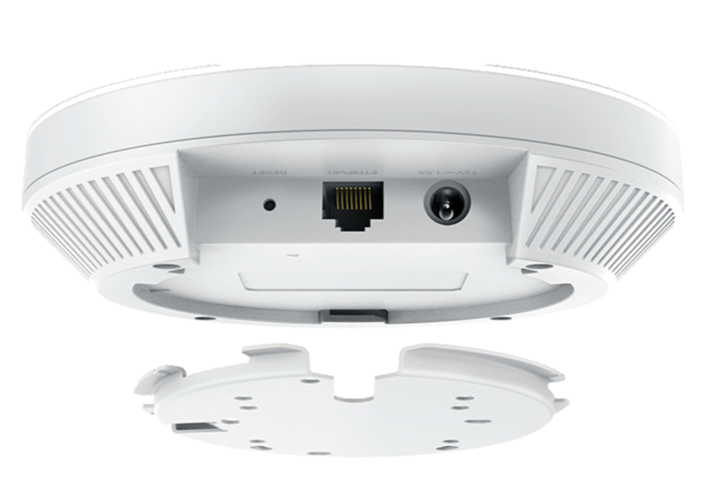 TP-Link EAP773 BE9300 Ceiling Mount Tri-Band Wi-Fi 7 Access Point with 320 MHz Bandwidth for Simultaneous Transmissions