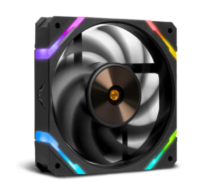 VALKYRIE VK-X12 Reverse Fan BLACK ARGB PWM 12cm Case Fan