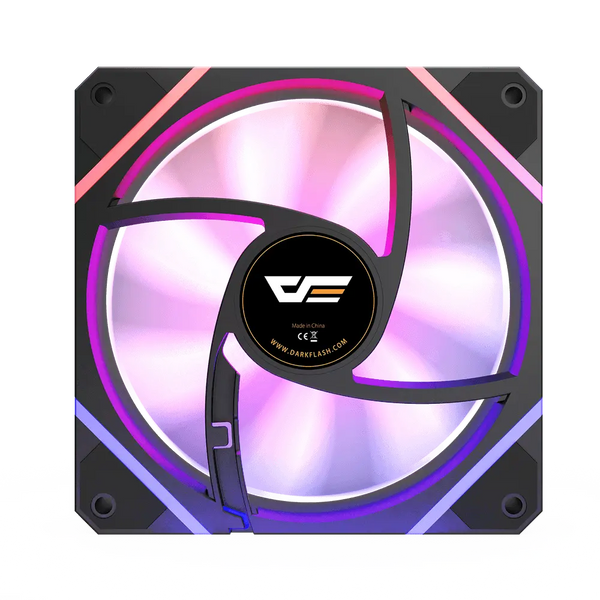 darkFlash DM12 Pro 120mm ARGB PWM Case Fan - Black 黑色 (TH-DM12BP)