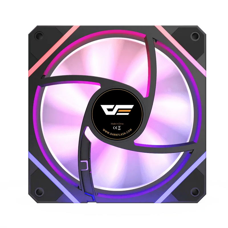 darkFlash DM12 Pro 120mm ARGB PWM Case Fan - Black 黑色 (TH-DM12BP)