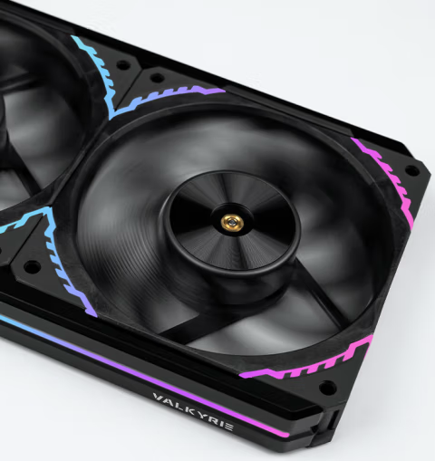 VALKYRIE V36 AMG DRACULA BLACK 黑色 ARGB with 3.95" IPS LCD Screen 360mm Liquid CPU Cooler