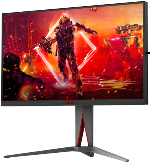 [最新產品] AOC 27" AGON AG275UXM 165Hz 4K UHD 1152區 Mini LED 量子點 (16:9) 電競顯示器(HDMI2.1)