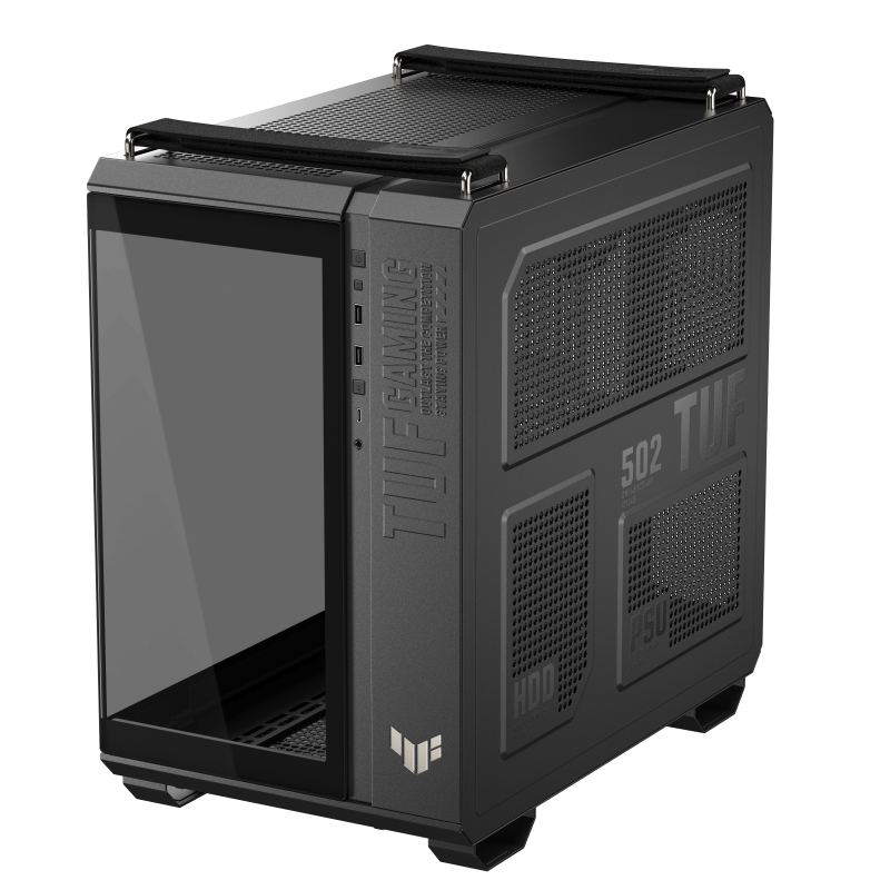 ASUS TUF GAMING GT502 Horizon Black 黑色 Dual-Chamber Tempered Glass ATX Case CA-AGT502H