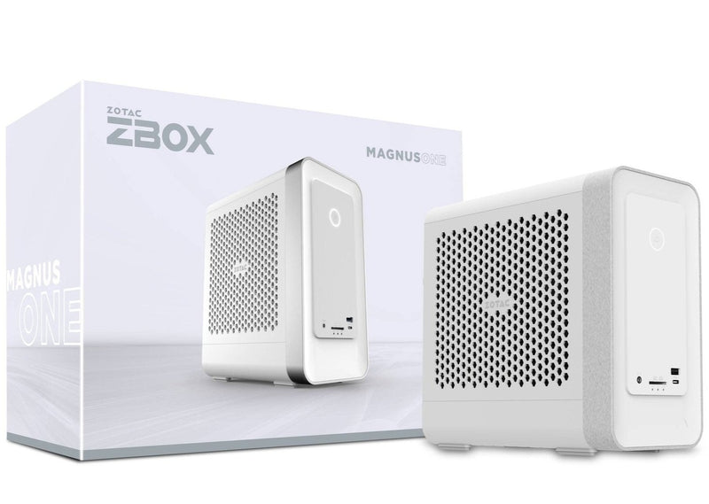 ZOTAC MAGNUS ONE ERP74070W White Gaming mini PC mini computer (i7-13700/RTX4070/DDR5 x 2/M.2 Slot x 2) ZBOX-ERP74070W 