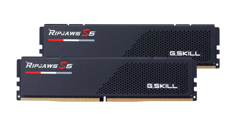 G.SKILL 64GB Kit (2x32GB) Ripjaws S5 Black F5-6000J3040G32GX2-RS5K DDR5 6000MHz Memory