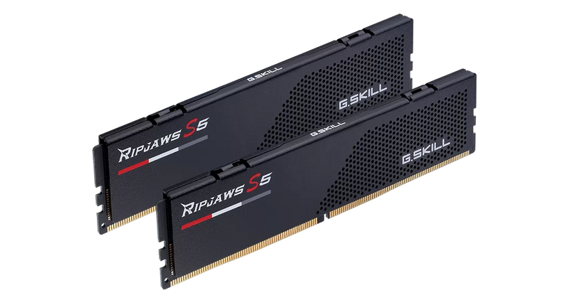 G.SKILL 64GB Kit (2x32GB) Ripjaws S5 Black F5-6000J3040G32GX2-RS5K DDR5 6000MHz Memory