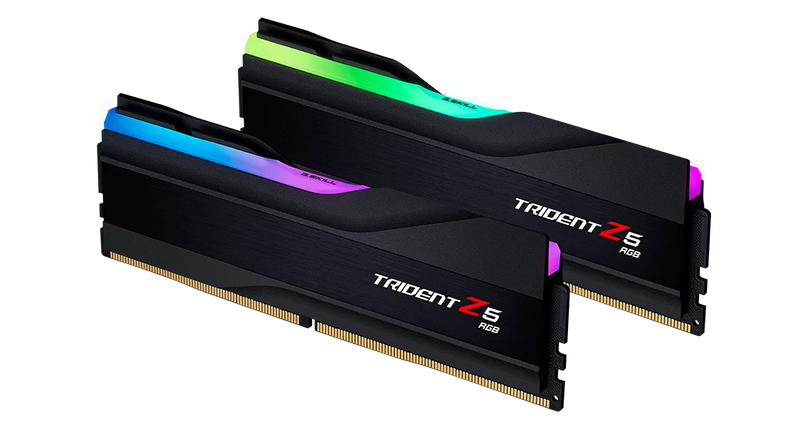 G.SKILL 32GB Kit (2x16GB) Trident Z5 RGB Black F5-5600J3036D16GX2-TZ5RK DDR5 5600MHz Memory 