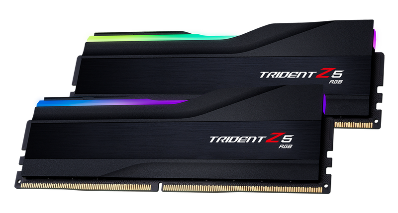 G.SKILL 32GB Kit (2x16GB) Trident Z5 RGB Black F5-5600J3036D16GX2-TZ5RK DDR5 5600MHz Memory