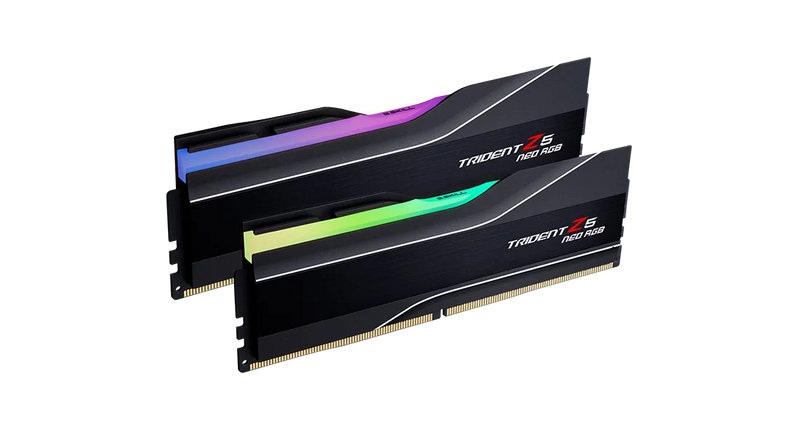 G.SKILL 64GB Kit (2x32GB) Trident Z5 Neo RGB F5-6000J3040G32GX2-TZ5NR DDR5 6000MHz Memory AMD EXPO