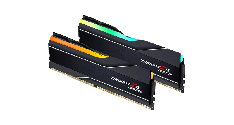 G.SKILL 64GB Kit (2x32GB) Trident Z5 Neo RGB F5-6000J3040G32GX2-TZ5NR DDR5 6000MHz Memory AMD EXPO