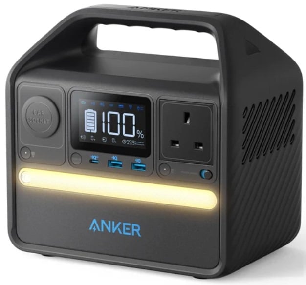 Anker PowerHouse 521 256Wh Portable Power Station Power Station - A1720211 