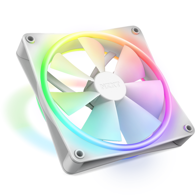 NZXT F140 RGB DUO WHITE 14cm Case Fan RF-D14SF-W1