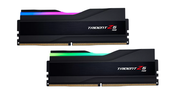 G.SKILL 32GB Kit (2x16GB) Trident Z5 RGB Black F5-6600J3440G16GX2-TZ5RK DDR5 6600MHz Memory