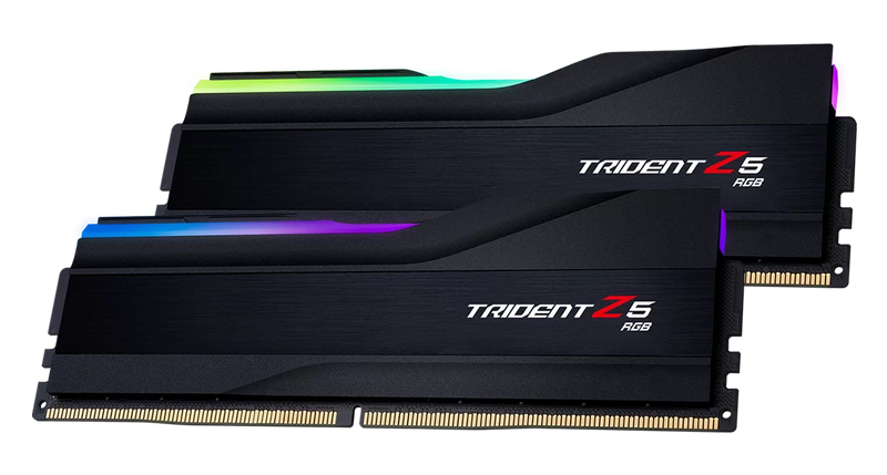 G.SKILL 96GB Kit (2x48GB) Trident Z5 RGB Black F5-6400J3239F48GX2-TZ5RK DDR5 6400MHz Memory