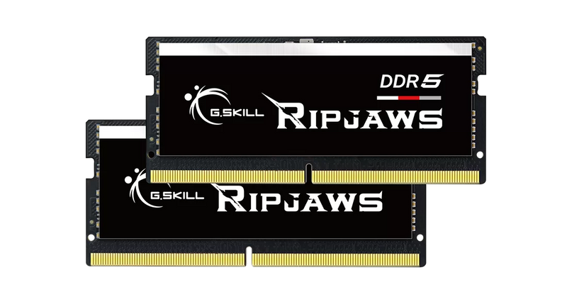 G.SKILL DDR5 SODIMM Ripjaws 64GB Kit (2x32GB) DDR5 5600MHz F5-5600S4645A32GX2-RS Memory