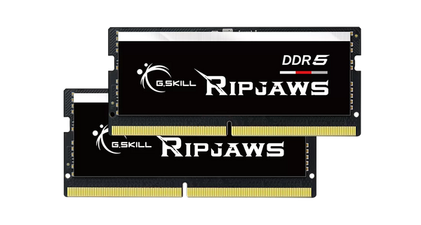 G.SKILL Ripjaws DDR5 SODIMM 64GB Kit (2x32GB) DDR5 5600MHz F5-5600S4040A32GX2-RS Memory