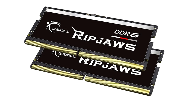 G.SKILL DDR5 SODIMM Ripjaws 32GB Kit (2x16GB) DDR5 5600MHz F5-5600S4645A16GX2-RS Memory