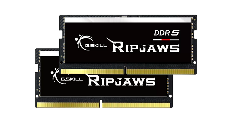 G.SKILL Ripjaws DDR5 SODIMM 32GB Kit (2x16GB) DDR5 5600MHz F5-5600S4040A16GX2-RS Memory 