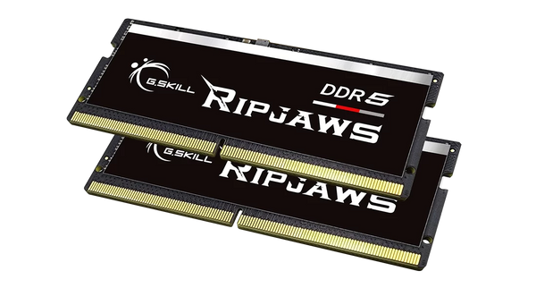 G.SKILL Ripjaws DDR5 SODIMM 32GB Kit (2x16GB) DDR5 5600MHz F5-5600S4040A16GX2-RS Memory
