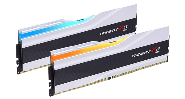 G.SKILL 64GB Kit (2x32GB) Trident Z5 RGB White F5-6000J3636F32GX2-TZ5RW DDR5 6000MHz Memory