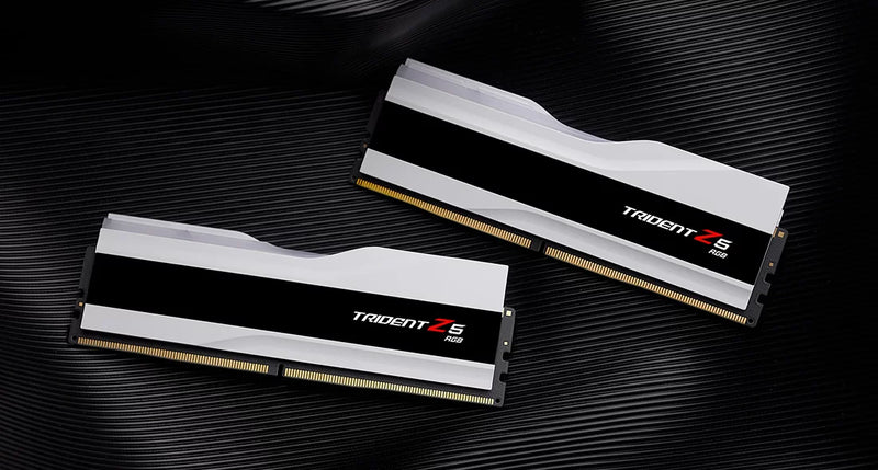 G.SKILL 48GB Kit (2x24GB) Trident Z5 RGB White F5-8000J4048F24GX2-TZ5RW DDR5 8000MHz Memory