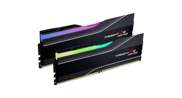 G.SKILL 32GB Kit (2x16GB) Trident Z5 Neo RGB Black F5-6400J3239G16GX2-TZ5NR DDR5 6400MHz Memory AMD EXPO