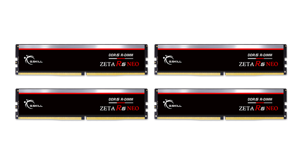 G.SKILL 64GB Kit (4x16GB) ZETA R5 NEO DDR5 R-DIMM F5-6000R3036G16GQ4-ZR5NK DDR5 6000MHz ECC Registered Memory (AMD EXPO)