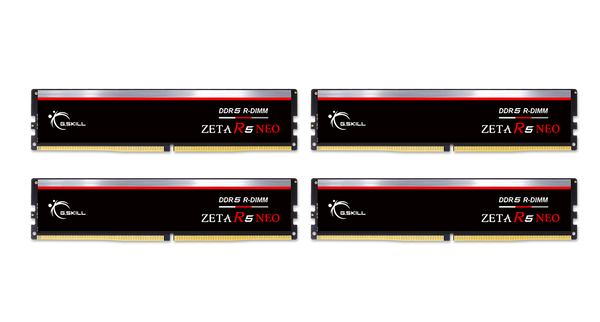 G.SKILL 64GB Kit (4x16GB) ZETA R5 NEO DDR5 R-DIMM F5-6400R3239G16GQ4-ZR5NK DDR5 6400MHz ECC Registered Memory AMD EXPO