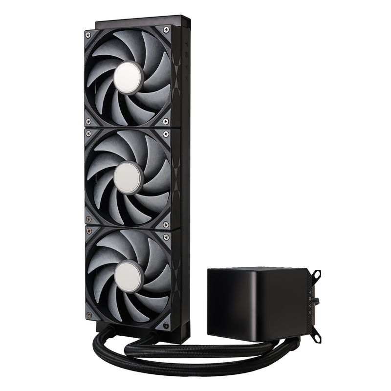 [推廣] TRYX PANORAMA 360 Black 黑色 360mm L-shaped AMOLED Screen Liquid CPU Cooler TH-TPAN36