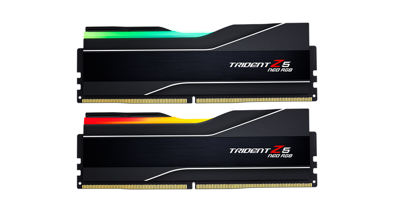 G.SKILL 64GB Kit (2x32GB) Trident Z5 Neo RGB Black F5-6000J3636F32GX2-TZ5NR DDR5 6000MHz Memory (AMD EXPO & Intel XMP 3.0)