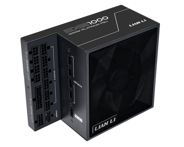 LIAN LI EDGE 1000W Black 黑色 ATX 3.1 80 Plus Platinum Full Modular Power Supply (EG1000)