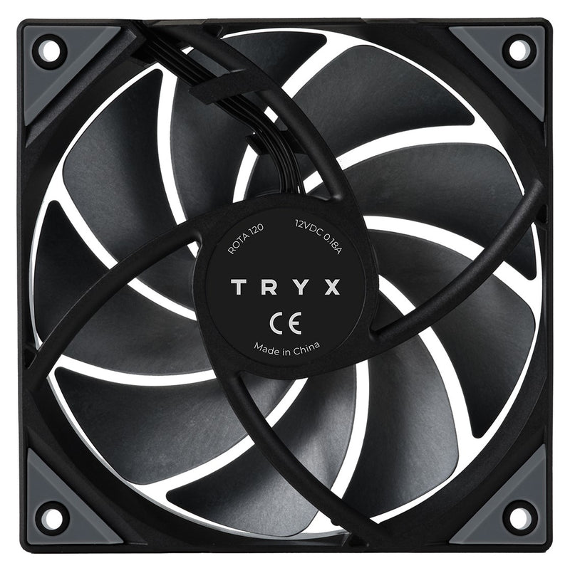 [推廣] TRYX ROTA Pro 120 Black 黑色 LCP Performance Case Fan TH-TROP12