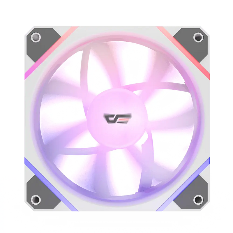 darkFlash DM12 Pro 120mm ARGB PWM Case Fan - White 白色 (TH-DM12WP)