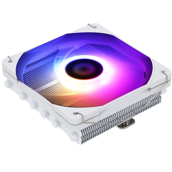 Thermalright AXP120-X67 ARGB WHITE 白色 下吹式 low-profile CPU Cooler