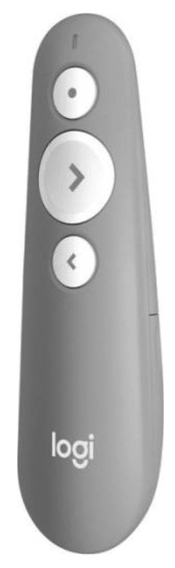 Logitech R500s Presenter Laser Presentation Remote Control - Mid Gray 910-006522 Original licensed product