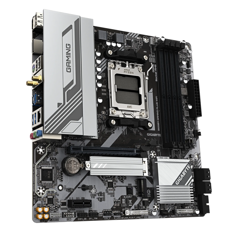 GIGABYTE B650M GAMING PLUS WIFI DDR5,Socket AM5 mATX Motherboard