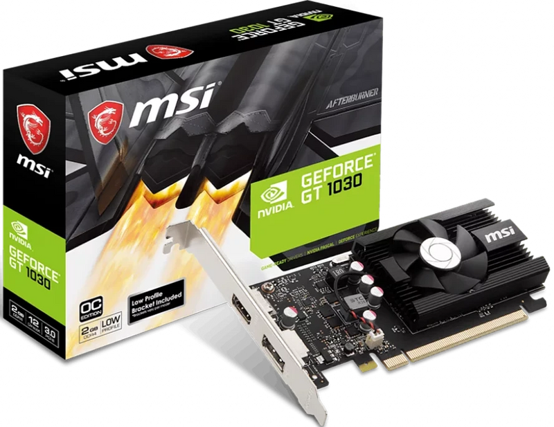 MSI GeForce GT 1030 2GD4 LP OC (DI-N1030K2)