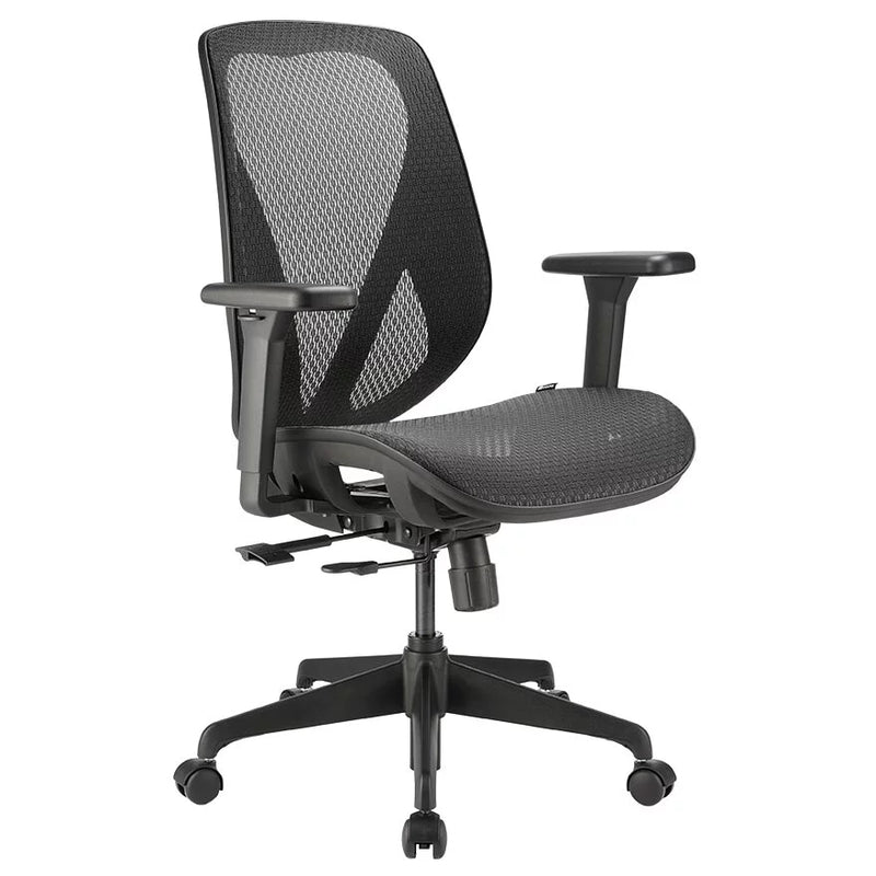 I-Rocks T16 (Black) Ergonomic Mesh Chair-GC-T16BK (Direct delivery fro