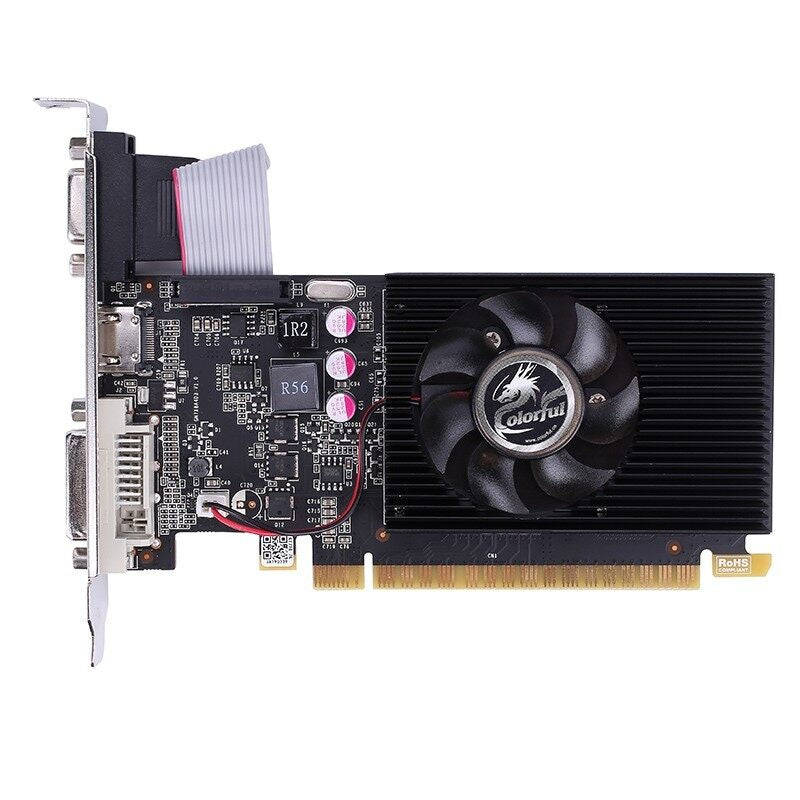 COLORFUL GeForce GT 710 GT710-2GD3-V DDR3 DVI+HDMI+VGA  Graphics Card