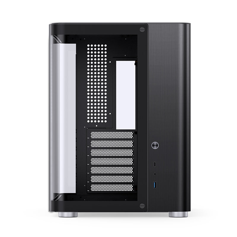 JONSBO TK-2 Black Black column-less side-transparent panoramic ATX Case 