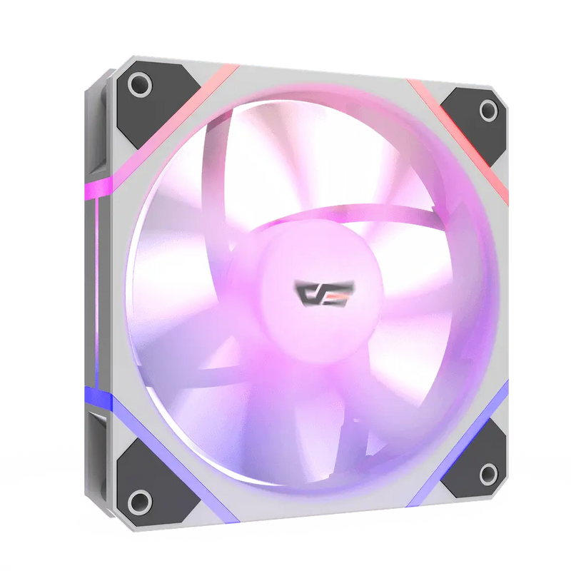 darkFlash DM12 Pro 120mm ARGB PWM Case Fan - White 白色 (TH-DM12WP)