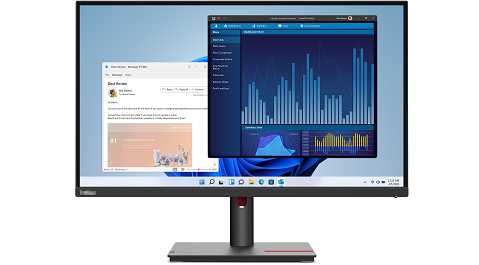 Lenovo ThinkVision T27p-30 27" Borderless IPS Display - 63A9GAR1WW