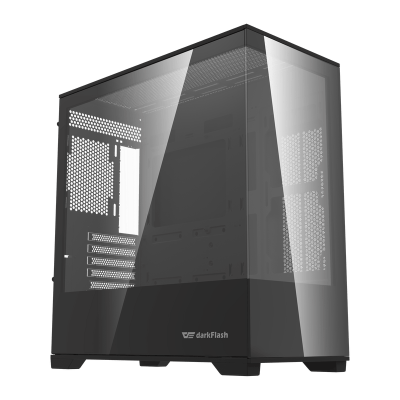 darkFlash DK415P Black 黑色 Micro-ATX Case 不含風扇 (CA-DK415PB)